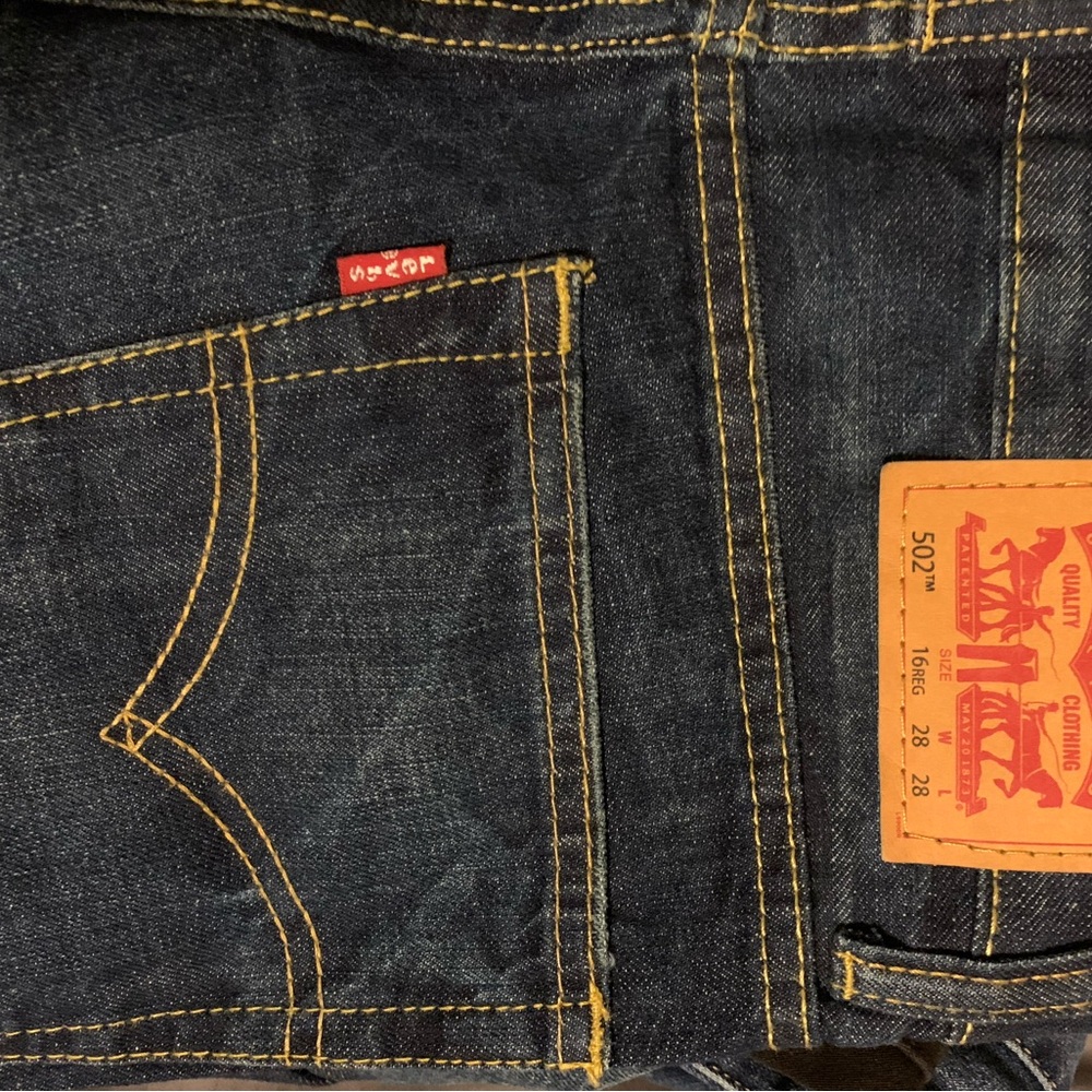 Levi's Blue Straight Jeans Classic Design